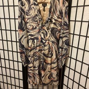 Laundry by Shelli  sepal dress long sleeve